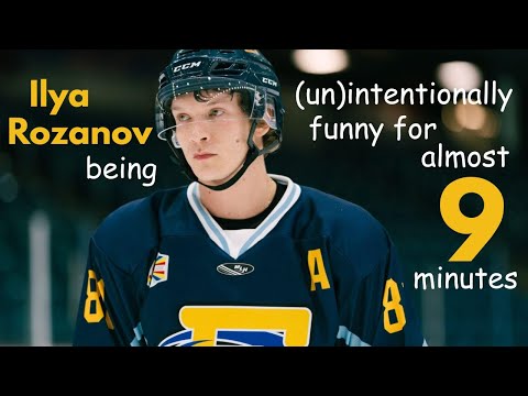 ilya rozanov being (un)intentionally funny for almost 9 minutes ~ heated rivalry