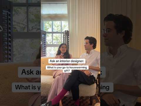 GIFT IDEAS | What would an interior designer bring as a housewarming gift?