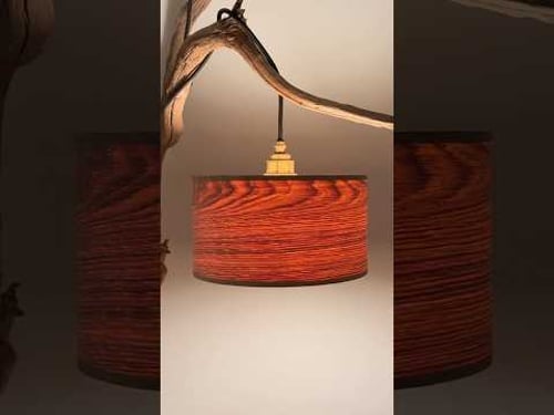 DIY translucent oak lamp 💡❤️ full video out now ▶️