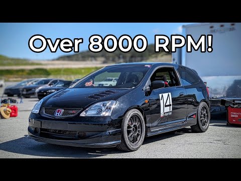 2002 Honda Civic EP3 "Type R" Track Review - Pure VTEC Noises!