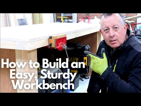 How to Build an Easy, Sturdy Workbench