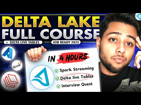 Delta Lake Databricks (From Zero to Pro in 4 HOURS) | Delta Lake Pyspark