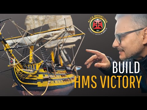 BUILD THE HMS VICTORY from Heller #hmsvictory #shipmodeling #epicHistoryTV