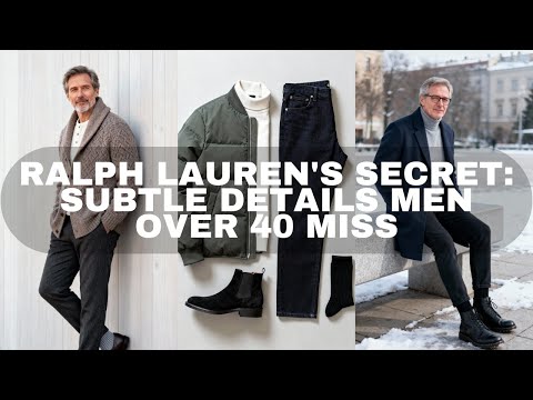 Ralph Lauren's Secret: Subtle Details Men Over 40 Miss