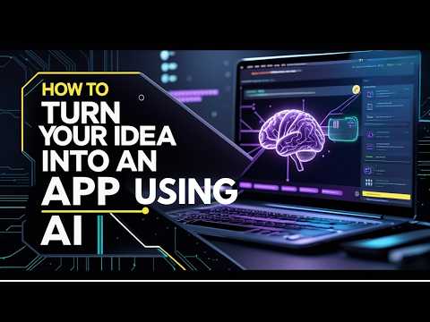 Turn Your Idea Into Apps In MInutes Using AI - build app with ai