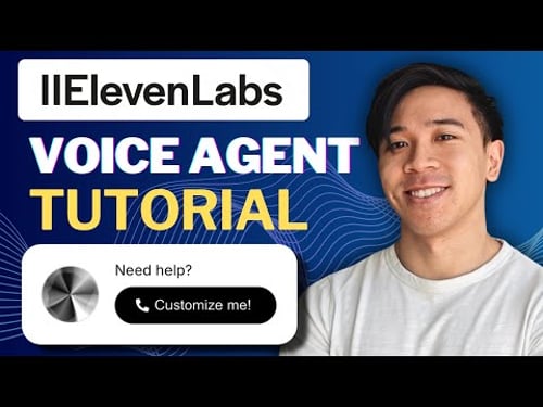 Make Your Own AI Receptionist | ElevenLabs Conversational AI Complete Beginner Tutorial (2025)