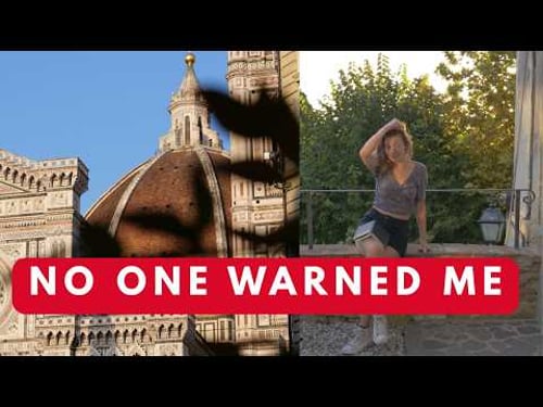 I Moved to Florence Alone — 5 Things I Wish I’d Known | my honest experience