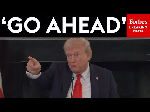 BREAKING NEWS: President Trump Takes Questions From Reporters On Eight Day Of Government Shutdown