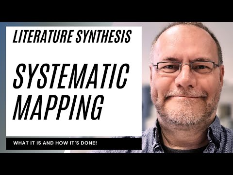 Systematic mapping of the literature: a key method for literature review & synthesis. #phd #academia