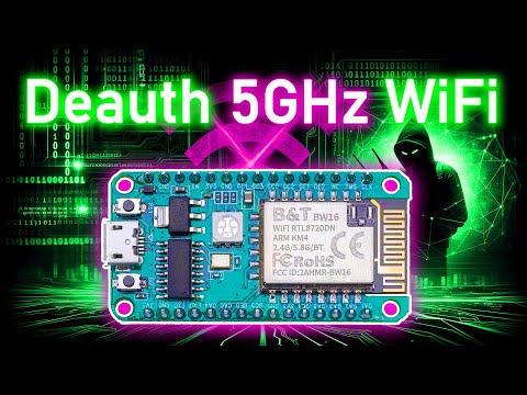 How to D/e/a/u/th 📶 5GHz & 2.4GHz Wi..Fi with RTL8720DN BW16 - Step-by-Step Installation Guide