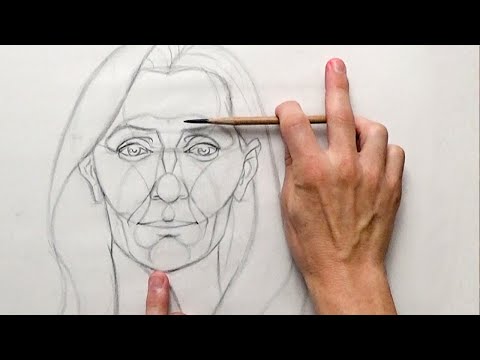 How to Draw Faces Using Your Pencil as a Measuring Tool