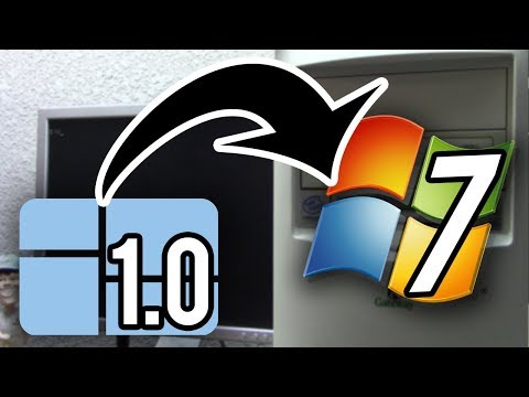 Upgrading from Windows 1.0 to Windows 7 on the $5 Windows 98 PC!