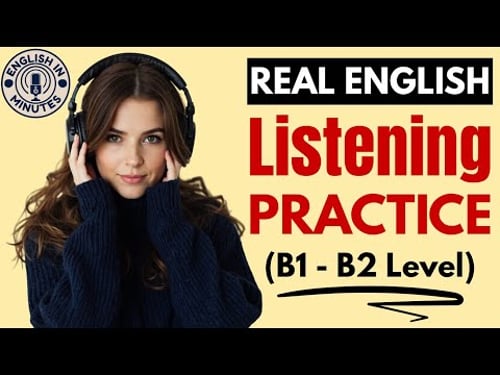 B1,B2 English Listening Practice | Everyday English Speaking Fluency Practice | English Podcast