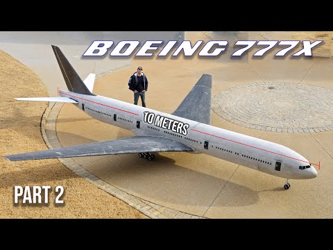 Building the world's biggest Boeing 7779X RC Airliner, PART 2