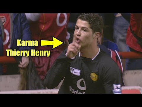 Cristiano Ronaldo Shuts Up Thierry Henry After He Provoked Ronaldo #Instant karma