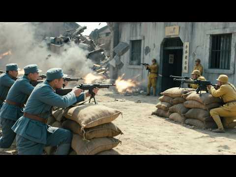 Enemies abuse civilians; volunteers storm in, smash the prison and rescue the people.