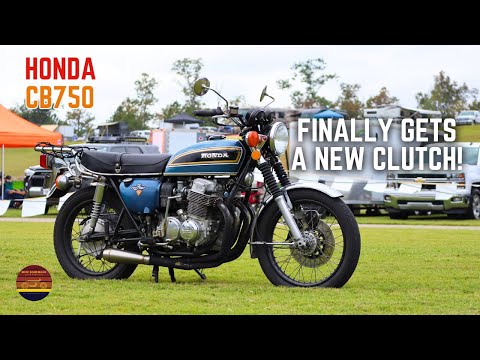 My Barn Find Honda CB750 FINALLY Gets A New Clutch!