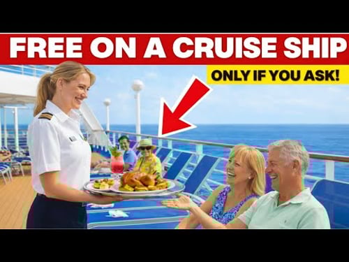 TOP 40 FREE Things You Can Get on Your Cruise Ship (Just Ask!)