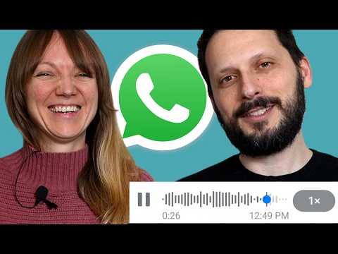 Train yourself to understand fast Italian with this WhatsApp message