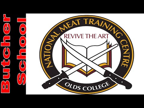 Butcher School. Olds College National Meat Training Center. Part 1.