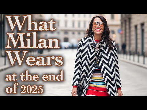 What Stylish People Are Wearing in Milan. Latest Street Fashion Trends + Christmas Shopping Mood