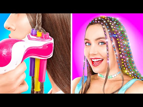 BEST BEAUTY GADGETS YOU NEED TO TRY || From Nerd to Beauty Queen! Fantastic Hair Ideas by 123 GO!