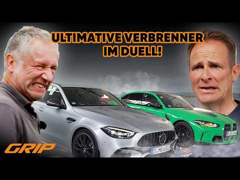 High-Performance-Limousinen: BMW M3 CS 🆚 Mercedes-AMG C 63 S E Performance | GRIP