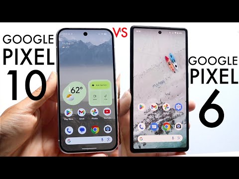 Google Pixel 10 Vs Google Pixel 6! (Comparison) (Review)