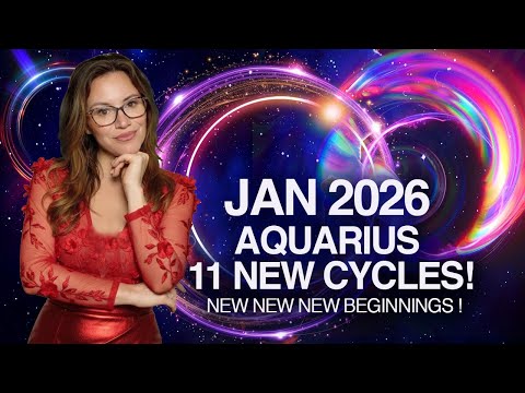 From Sleep to POWERFUL ACTIVATION! 10 New Cycles Begin! AQUARIUS January 2026