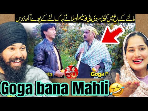 Goga And Albela In Orange Garden Funny Video | Albela Tv New Video | #albelatv #reactionvideo