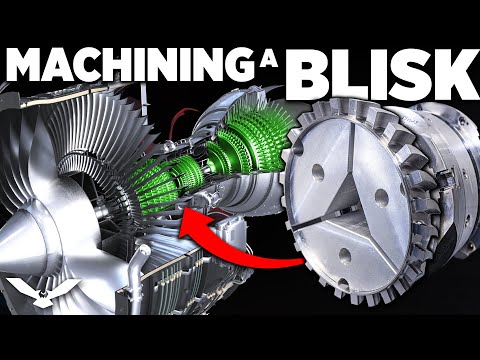 Complex Process of Machining a FLAWLESS Rocket Engine Blisk