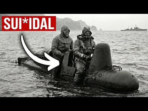 The 'Impossible' British Human Torpedo That Made Italian Admirals Abandon Their Own Ports