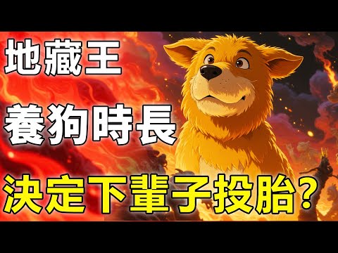 養狗時長決定你下輩子投胎?地藏王的一句話,揭示了前世養狗對來世的影響!【因果|佛學|寵物】