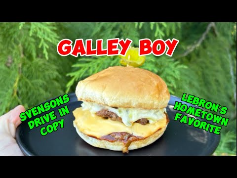 Make The Galley Boy Burger ( Svensons Drive-In Copy ) Homemade Galley Boy Burger । The Burger।