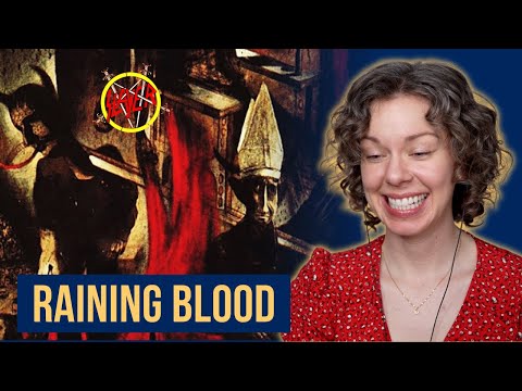 My first time hearing SLAYER. Reaction and Vocal Analysis featuring the song "Raining Blood"