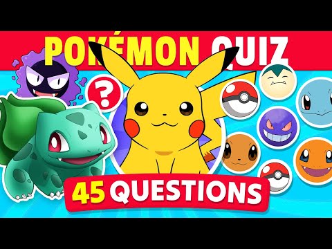 The Ultimate PokΓ©mon Fan Test β‘π₯π§ PokΓ©mon Quiz