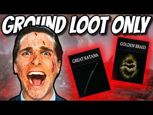 I beat Elden Ring's DLC with Floor Loot ONLY