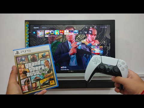 GTA 5 PS5 unboxing , installation and gameplay (PS5 60fps gameplay)
