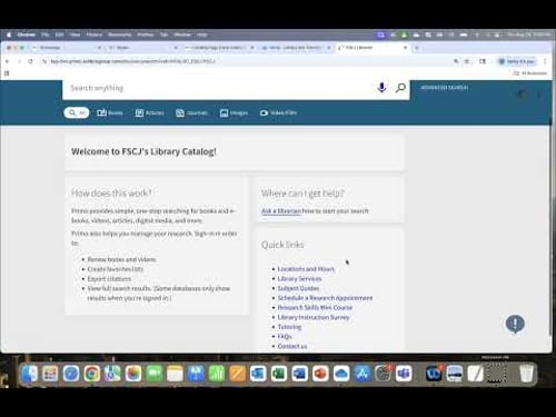 Introduction to Your Library Account and Services (2025)