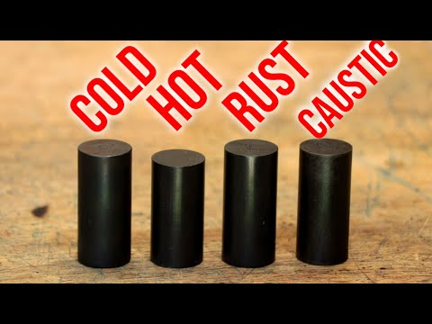 Best Way To Blue Steel? Cold Blue, Hot Blue or Rust Bluing.