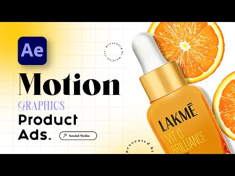 Product Advertisement Video in After Effects | Motion Graphics Promo