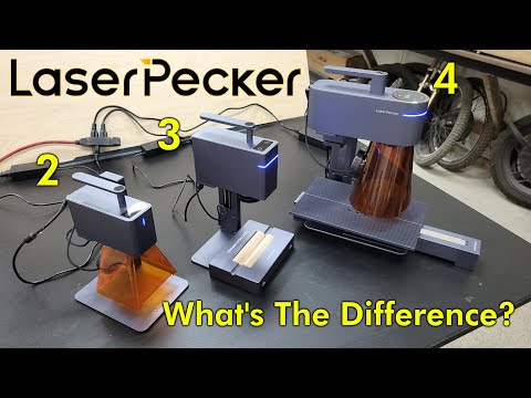 LaserPecker 2, 3 & 4 Explained - Which Engraver Is Best For YOU?