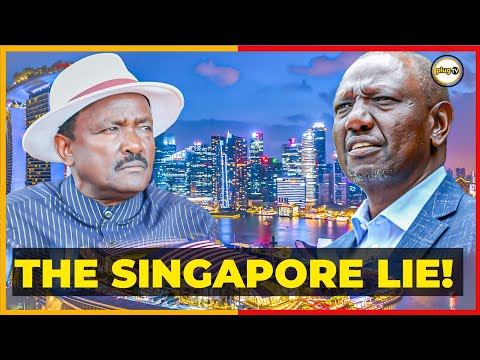 13 YEARS OF NOTHING! Kalonzo Brutally Dismantles Ruto’s Singapore Dream |Plug Tv Kenya