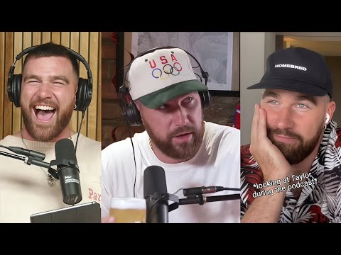 EVERY TIME Travis Kelce Talked about Taylor Swift on the New Heights Podcast... (Part 2)