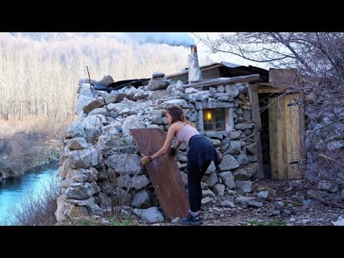 She Found a Forgotten Stone Cabin and Made It Her Home | Start to Finish