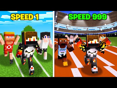 SPEED 1 VS SPEED 989,37,43 IN RUNNING SMP !!!