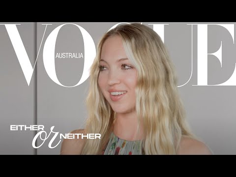 Lila Moss plays Either or Neither | Vogue Australia