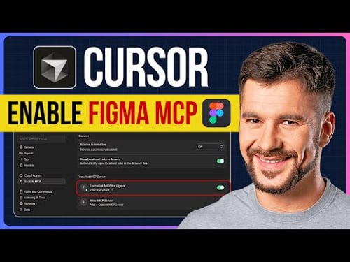 How to Add Figma MCP in Cursor | Setup Figma MCP in Cursor | Enable Figma MCP in Cursor