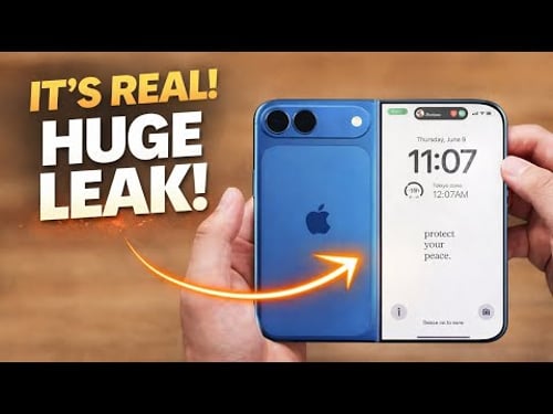 Apple’s Foldable iPhone LEAKED — iPhone Fold Is Finally Coming!