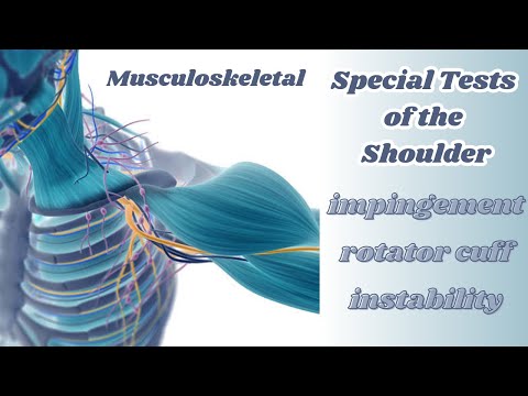 Shoulder Special Tests with NPTE Musculoskeletal Practice Question